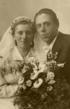 Svatba Jana a Emílie Wawroszových 1949